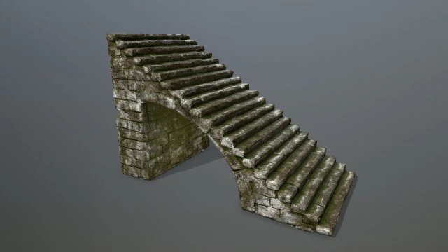 schody Model 3D .c4d .max .obj .3ds .fbx .stl .blend 