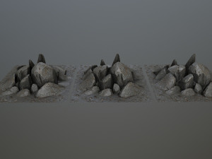 rocks 3D मॉडल