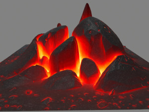 rock 3D मॉडल