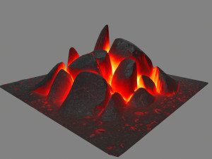 rock Model 3D