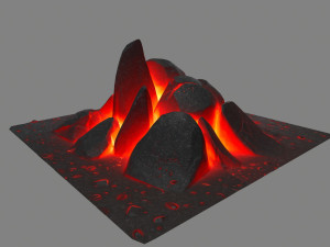 rock Model 3D