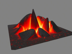 rock Model 3D