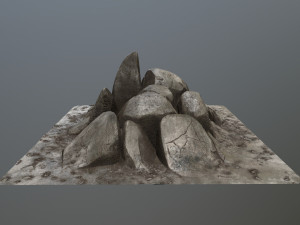 rock Modelo 3D