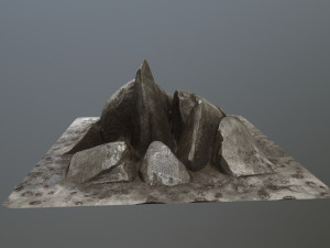 rock Modelo 3D