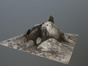rock Modelo 3D