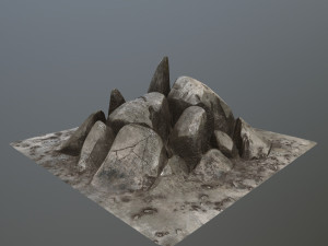 rock Modelo 3D