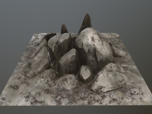 rock Modelo 3D