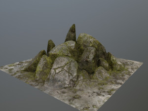 rock Model 3D