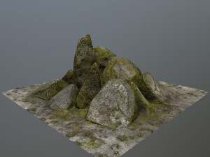 rock Model 3D