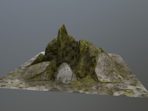rock Model 3D
