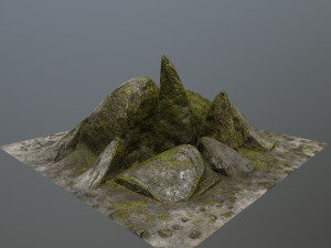 rock Model 3D