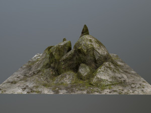 rock Model 3D