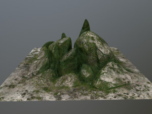 rock Modello 3D