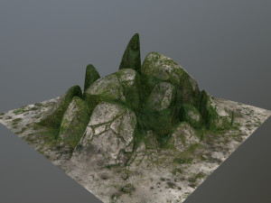 rock Modello 3D