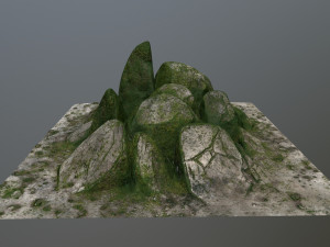rock Modello 3D
