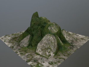 rock Modello 3D