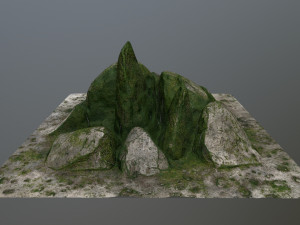 rock Modello 3D