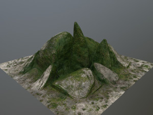 rock Modello 3D