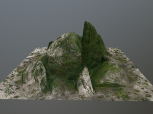 rock Modello 3D