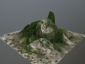 rock Modello 3D