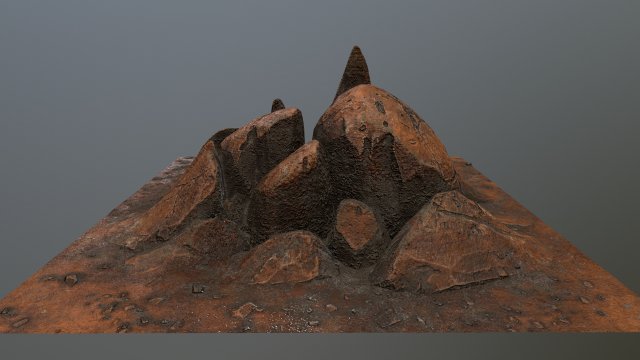 rock Modello 3D .c4d .max .obj .3ds .fbx .stl .blend 