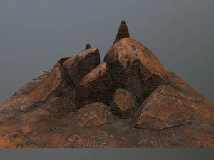岩石 3D 模型