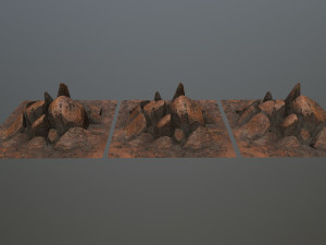 rock Modello 3D