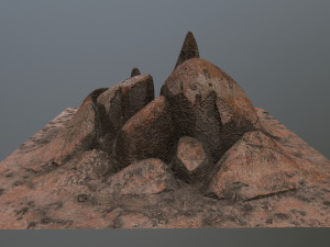 rock Model 3D