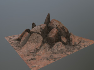 rock Model 3D