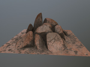 rock Model 3D