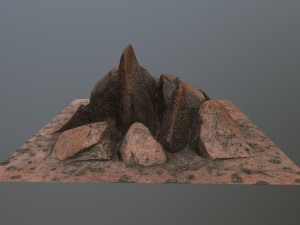 rock Model 3D
