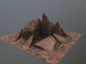 rock Model 3D