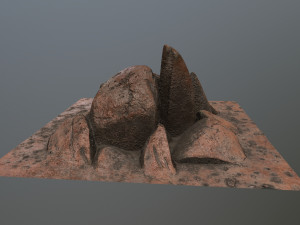 rock Model 3D