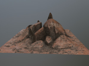 rock Model 3D
