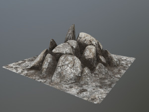 rock Modelo 3D