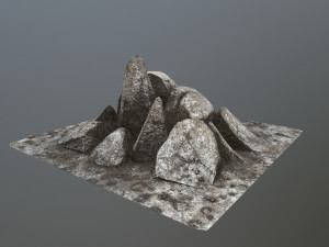 rock Modelo 3D