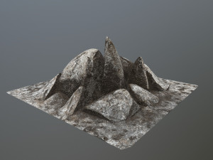 rock Modelo 3D