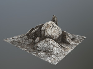 rock Modelo 3D