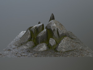 rock 3Dモデル
