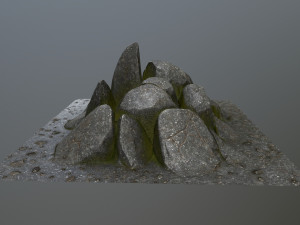 rock 3Dモデル