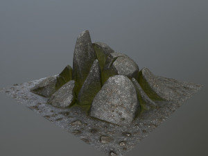 rock 3Dモデル
