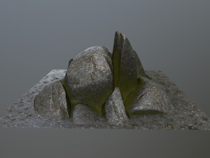 rock 3Dモデル