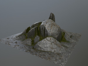 rock 3Dモデル