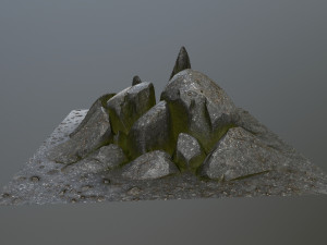 rock 3Dモデル