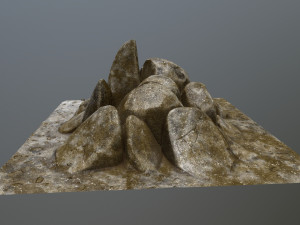 rock 3D Модель