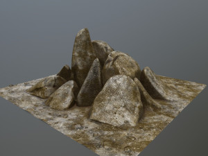 rock 3D Модель
