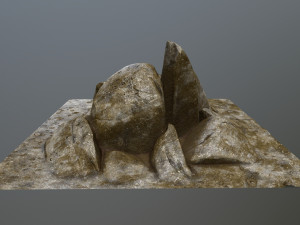 rock 3D Модель