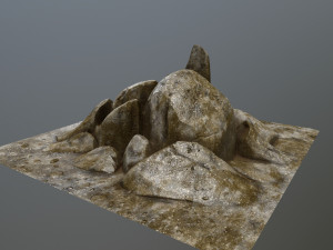 rock 3D Модель