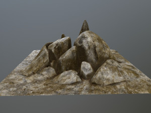 rock 3D Модель