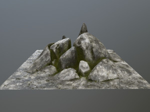 rock Modello 3D